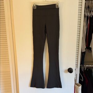 lululemon athletica align charcoal Flare Pants